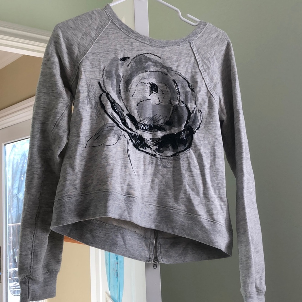 Abercrombie and Fitch pullover with zipper back